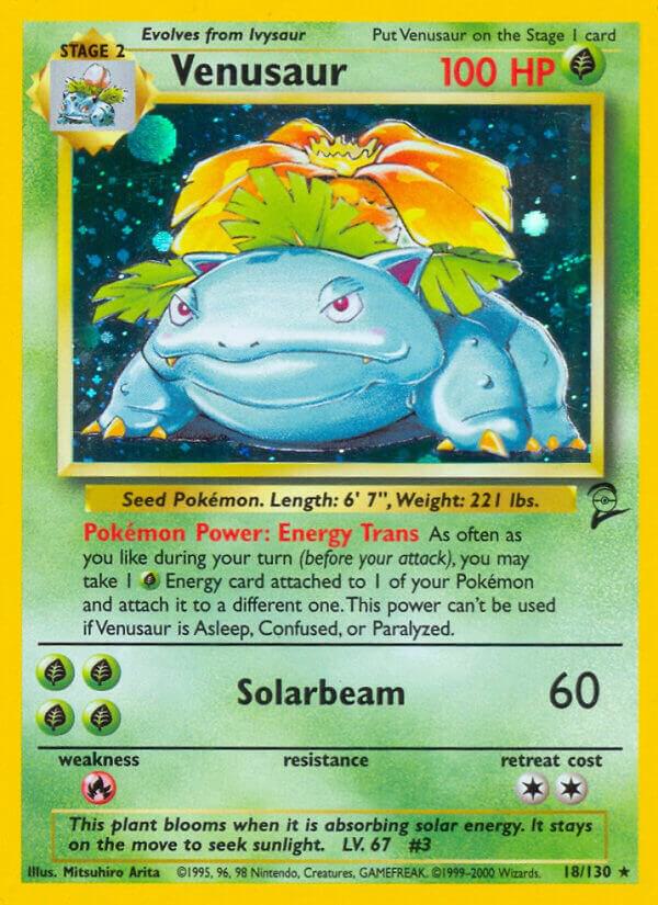 Venusaur 018/130 (Base Set 2)  - Holofoil | Good Games Adelaide SA