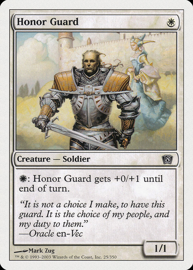 Honor Guard [Eighth Edition] | Good Games Adelaide SA