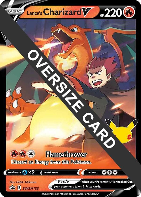 Lances Charizard V SWSH133 SWSH133 (Jumbo Cards)  - Holofoil | Good Games Adelaide SA