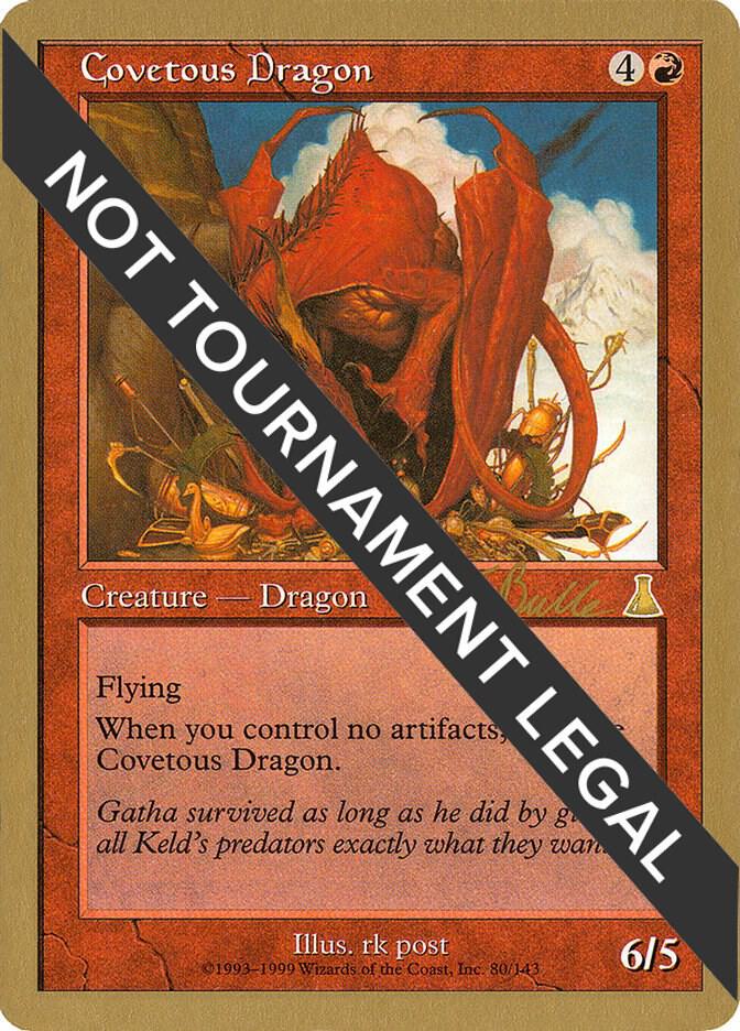 Covetous Dragon 1999 Kai Budde UDS kb80/111 (World Championship Decks)  | Good Games Adelaide SA