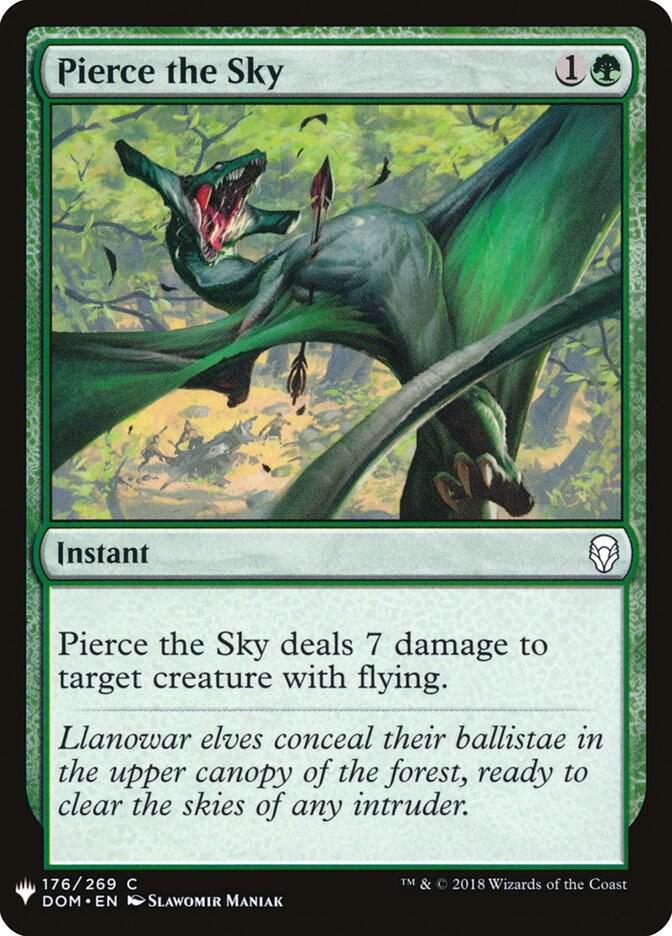 Pierce the Sky 176 (The List Reprints)  | Good Games Adelaide SA