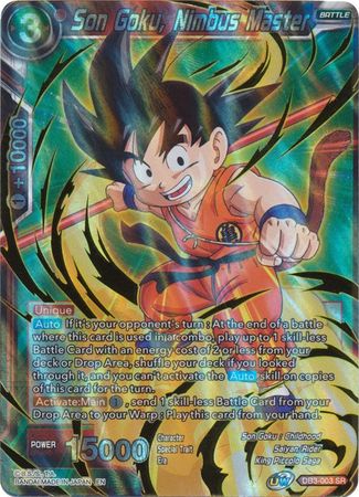 Son Goku, Nimbus Master [DB3-003] | Good Games Adelaide SA