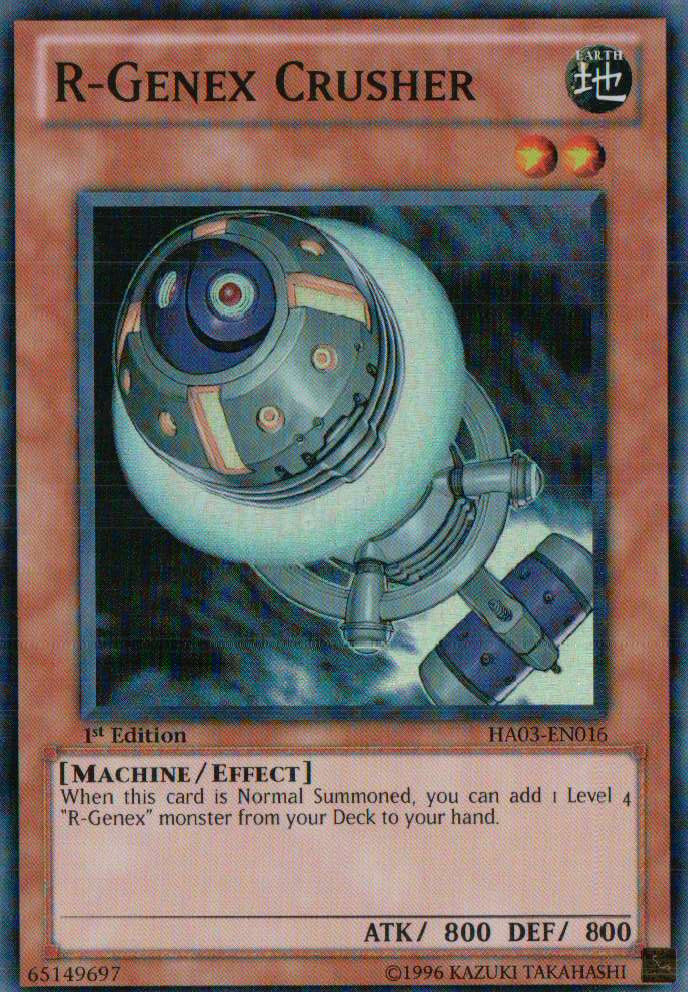R-Genex Crusher [HA03-EN016] Super Rare | Good Games Adelaide SA