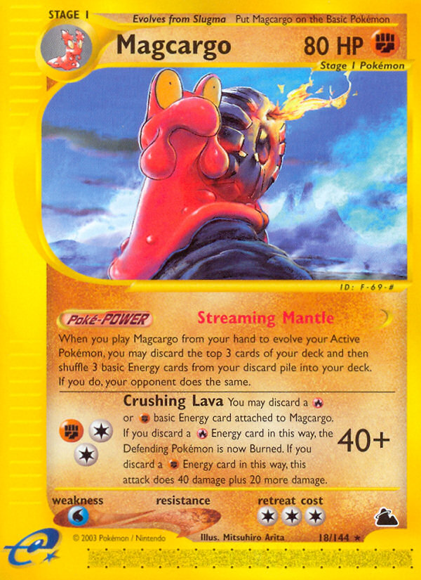 Magcargo (18/144) [Skyridge] | Good Games Adelaide SA