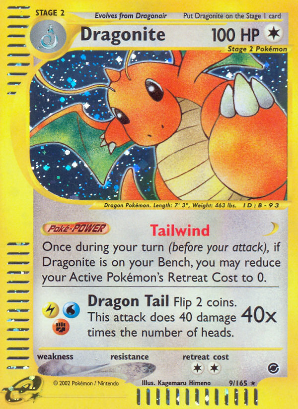 Dragonite (9/165) [Expedition: Base Set] | Good Games Adelaide SA