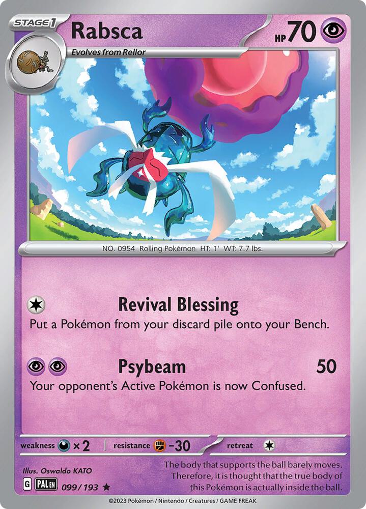 Rabsca 099/193 (SV02: Paldea Evolved)  - Holofoil | Good Games Adelaide SA