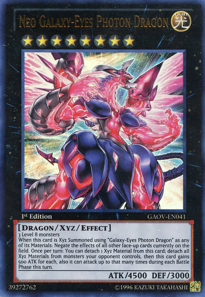 Neo Galaxy-Eyes Photon Dragon [GAOV-EN041] Ultra Rare | Good Games Adelaide SA