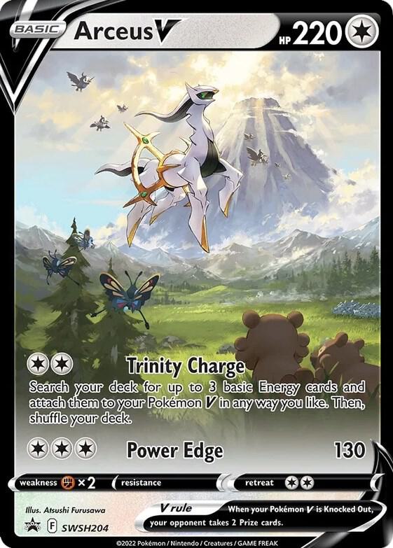 Arceus V SWSH204 (SWSH: Sword & Shield Promo Cards)  - Holofoil | Good Games Adelaide SA