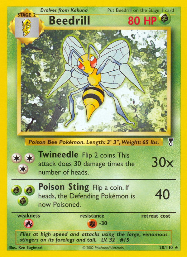 Beedrill (20/110) [Legendary Collection] | Good Games Adelaide SA