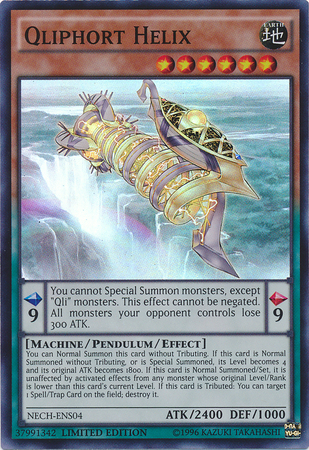 Qliphort Helix (SE) [NECH-ENS04] Super Rare | Good Games Adelaide SA