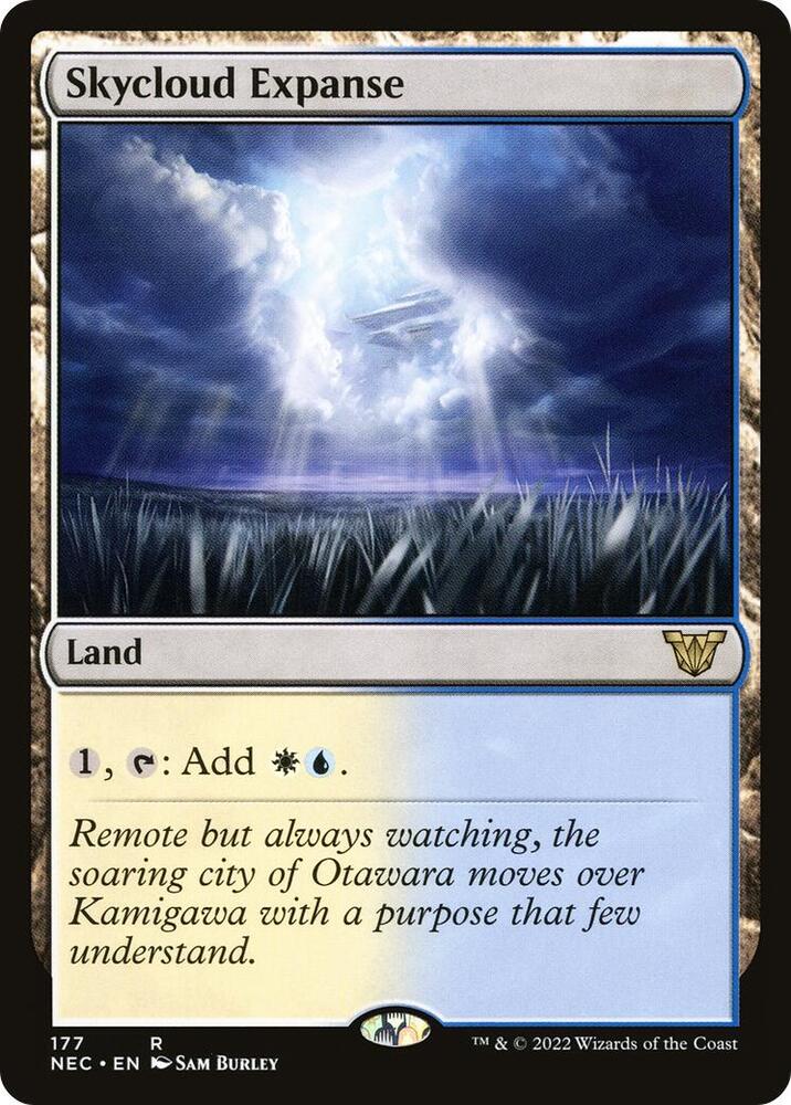 Skycloud Expanse 177 (Commander: Kamigawa: Neon Dynasty)  | Good Games Adelaide SA