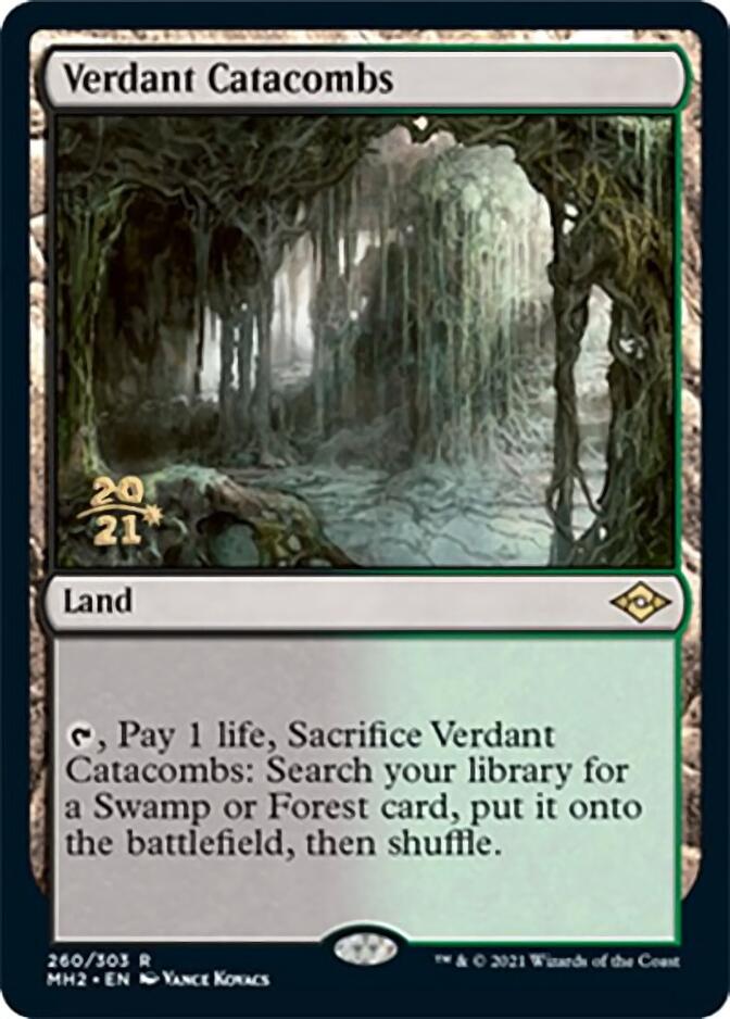 Verdant Catacombs [Modern Horizons 2 Prerelease Promos] | Good Games Adelaide SA