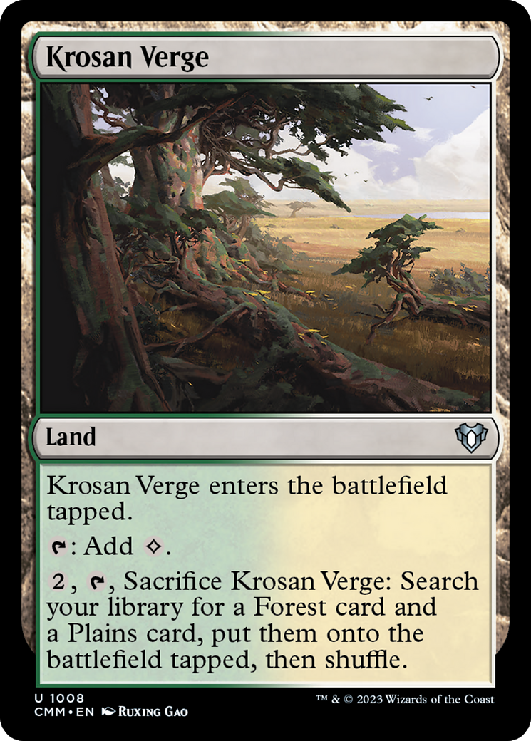 Krosan Verge [Commander Masters] | Good Games Adelaide SA