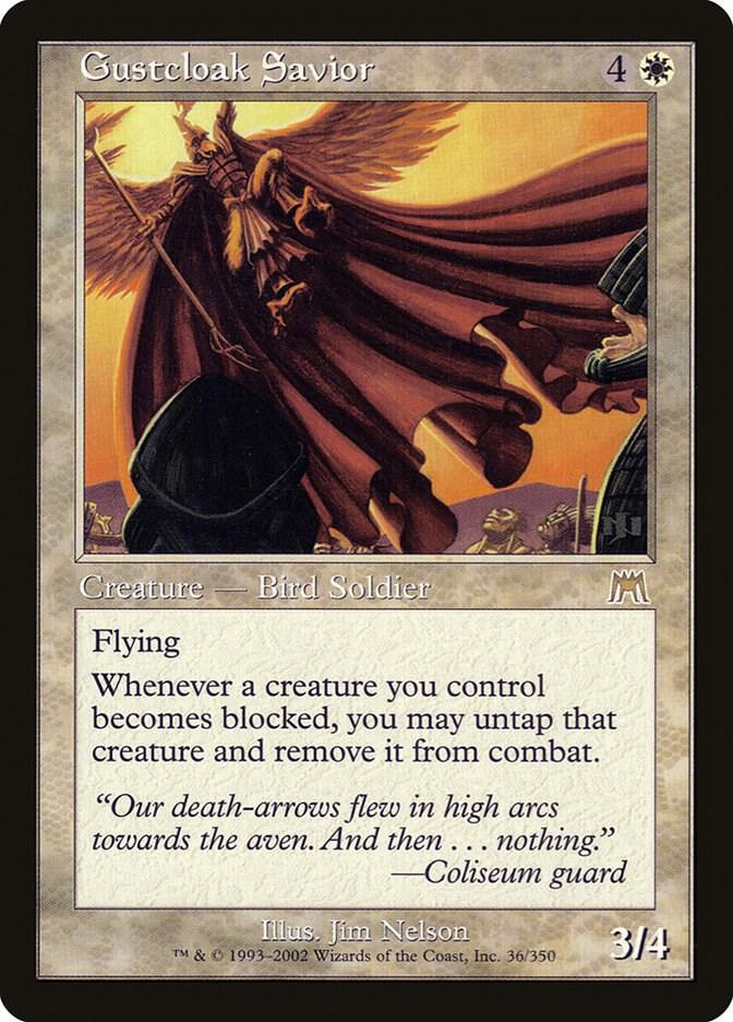 Gustcloak Savior 36 (Onslaught)  - Foil | Good Games Adelaide SA