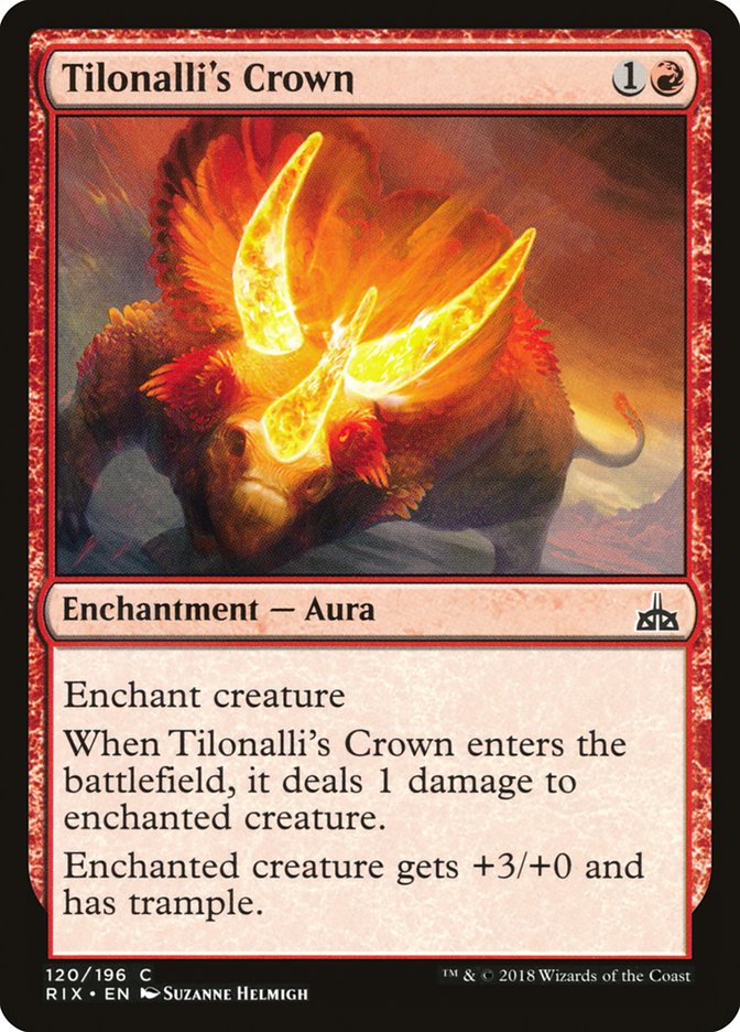 Tilonalli's Crown 120 (Rivals of Ixalan)  | Good Games Adelaide SA
