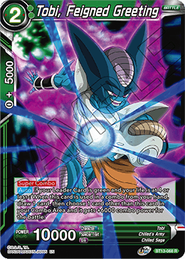 Tobi, Feigned Greeting (Rare) [BT13-068] | Good Games Adelaide SA