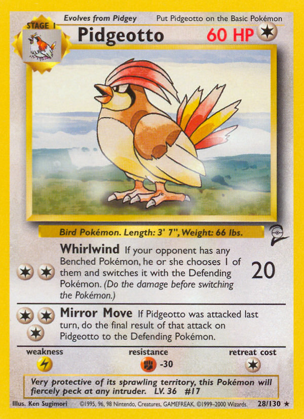 Pidgeotto (28/130) [Base Set 2] | Good Games Adelaide SA