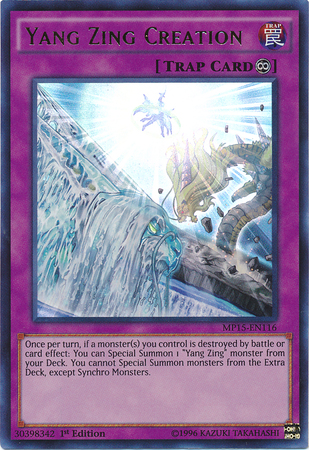 Yang Zing Creation [MP15-EN116] Ultra Rare | Good Games Adelaide SA