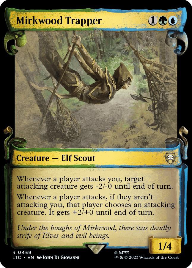 Mirkwood Trapper 469 (Commander: The Lord of the Rings: Tales of Middle-earth)  - Showcase Scroll | Good Games Adelaide SA