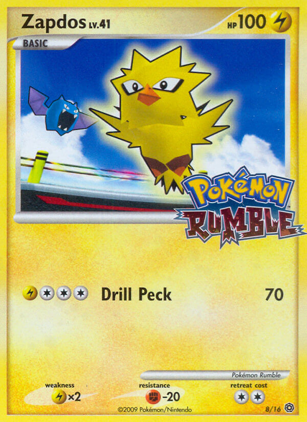 Zapdos (8/16) [Pokémon Rumble] | Good Games Adelaide SA