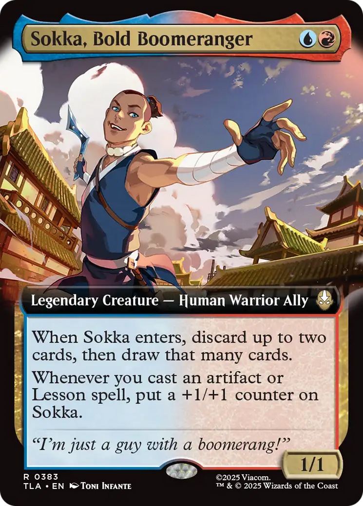 Sokka, Bold Boomeranger (Extended Art) [Avatar: The Last Airbender] | Good Games Adelaide SA