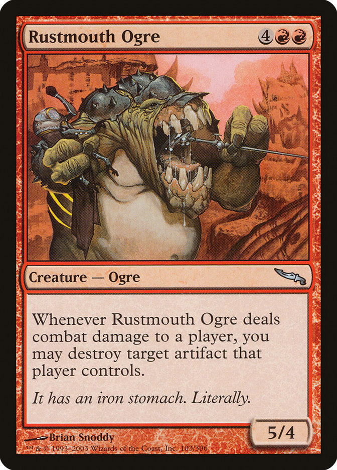 Rustmouth Ogre 103 (Mirrodin)  | Good Games Adelaide SA