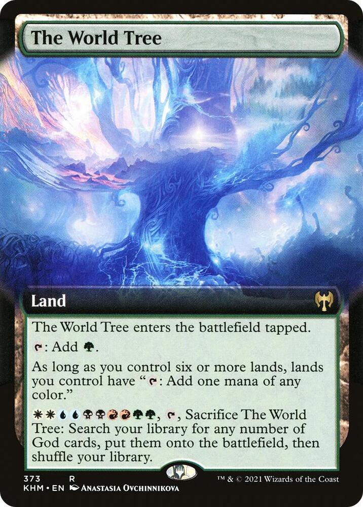The World Tree 373 (Kaldheim)  - Extended Art Foil | Good Games Adelaide SA