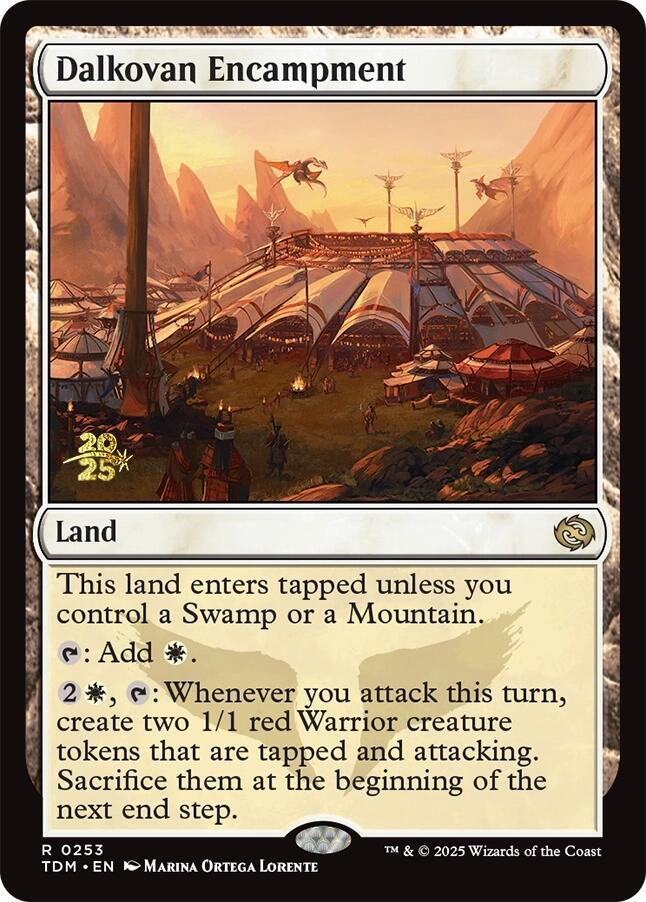 Dalkovan Encampment 253 (Prerelease Cards)  - Foil | Good Games Adelaide SA