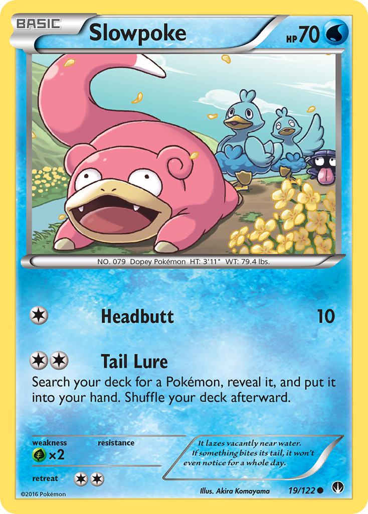 Slowpoke (19/122) [XY: BREAKpoint] | Good Games Adelaide SA