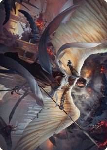 Serra Faithkeeper Art Card 7 (Art Series: March of the Machine)  | Good Games Adelaide SA