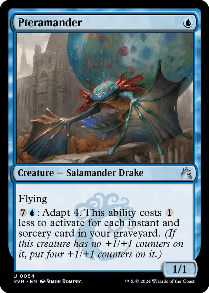 Pteramander 54 (Ravnica Remastered)  | Good Games Adelaide SA