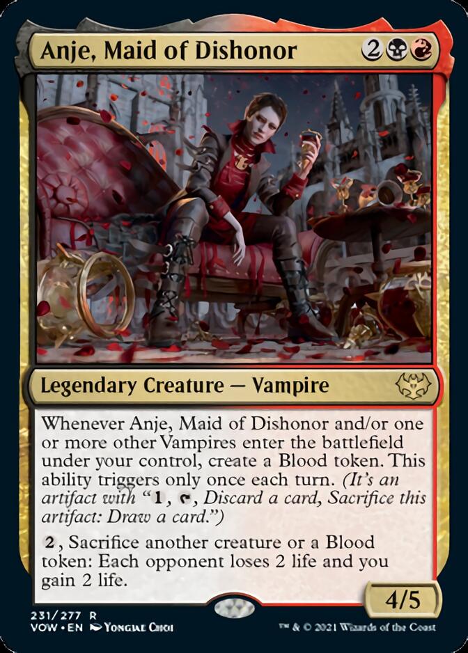 Anje, Maid of Dishonor [Innistrad: Crimson Vow] | Good Games Adelaide SA