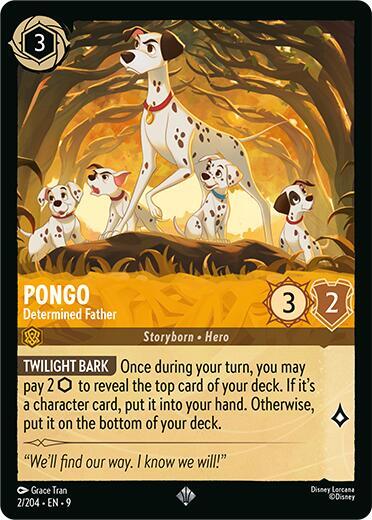 Pongo Determined Father 2/204 (Fabled)  | Good Games Adelaide SA