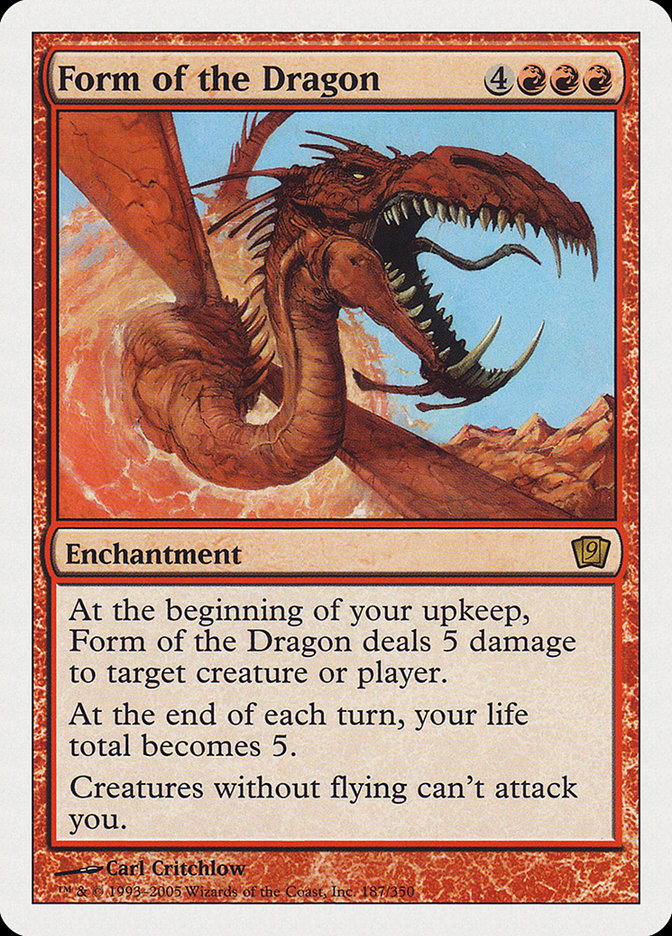 Form of the Dragon 187 (9th Edition)  | Good Games Adelaide SA