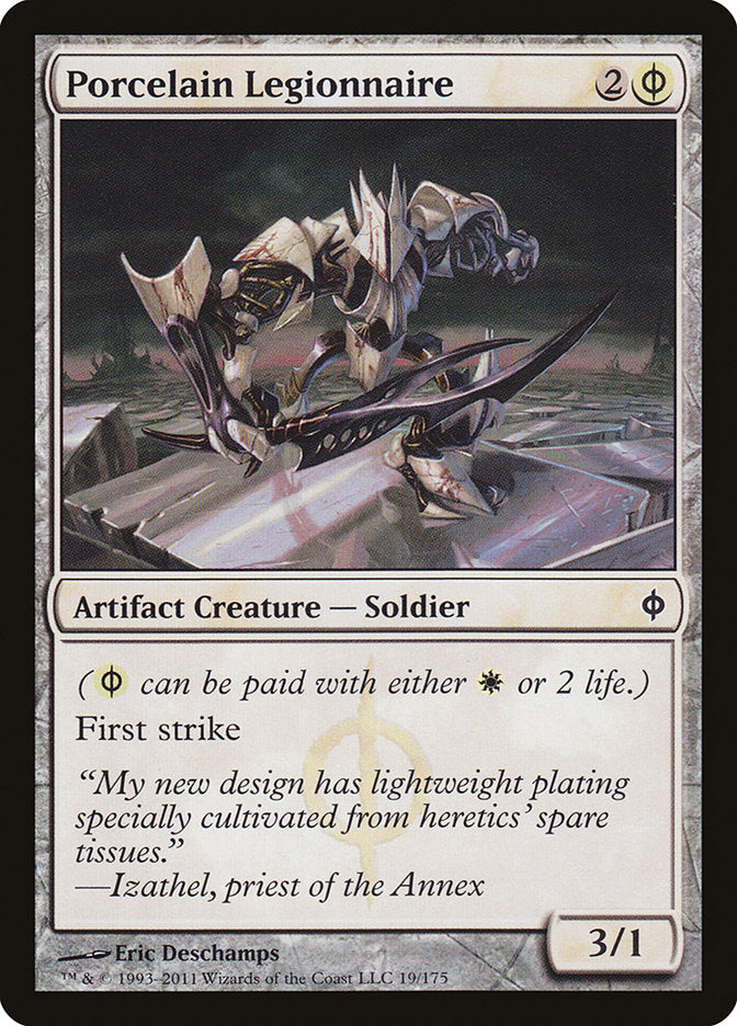 Porcelain Legionnaire 19 (New Phyrexia)  | Good Games Adelaide SA
