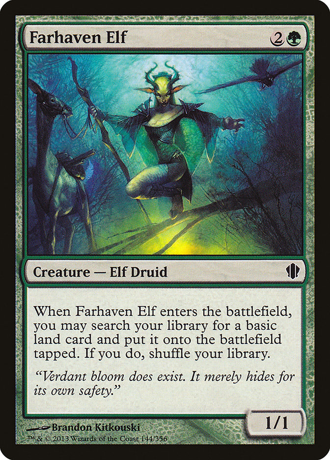Farhaven Elf [Commander 2013] | Good Games Adelaide SA