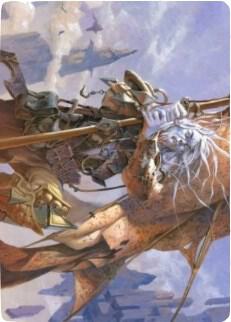 Sea Gate Banneret Art Card 43 (Art Series: Zendikar Rising)  | Good Games Adelaide SA