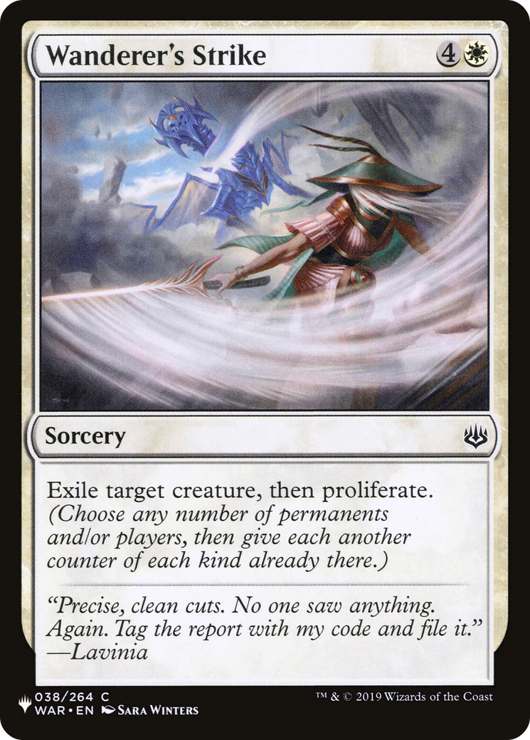 Wanderer's Strike [The List Reprints] | Good Games Adelaide SA