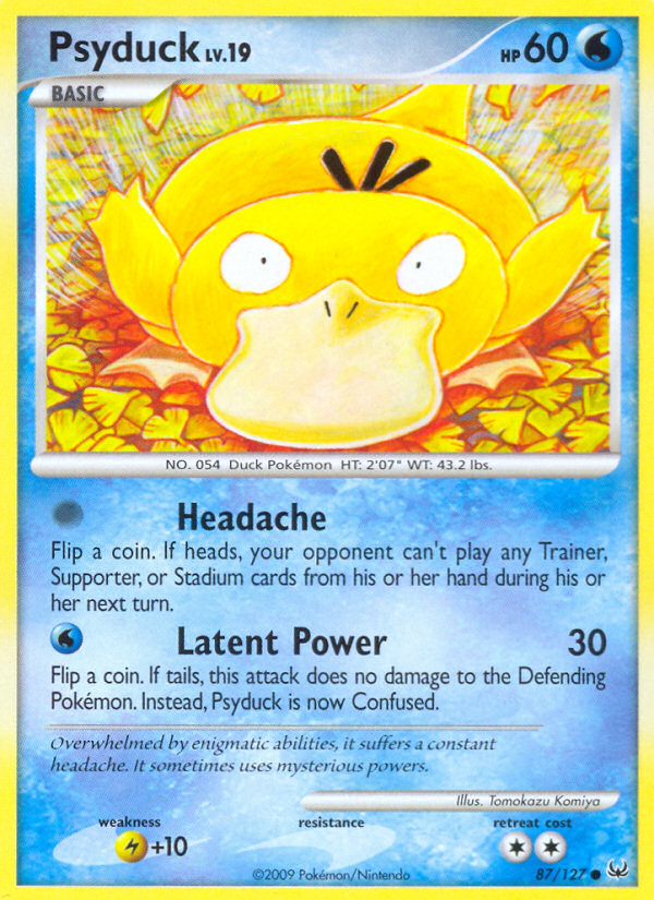 Psyduck (87/127) [Platinum: Base Set] | Good Games Adelaide SA
