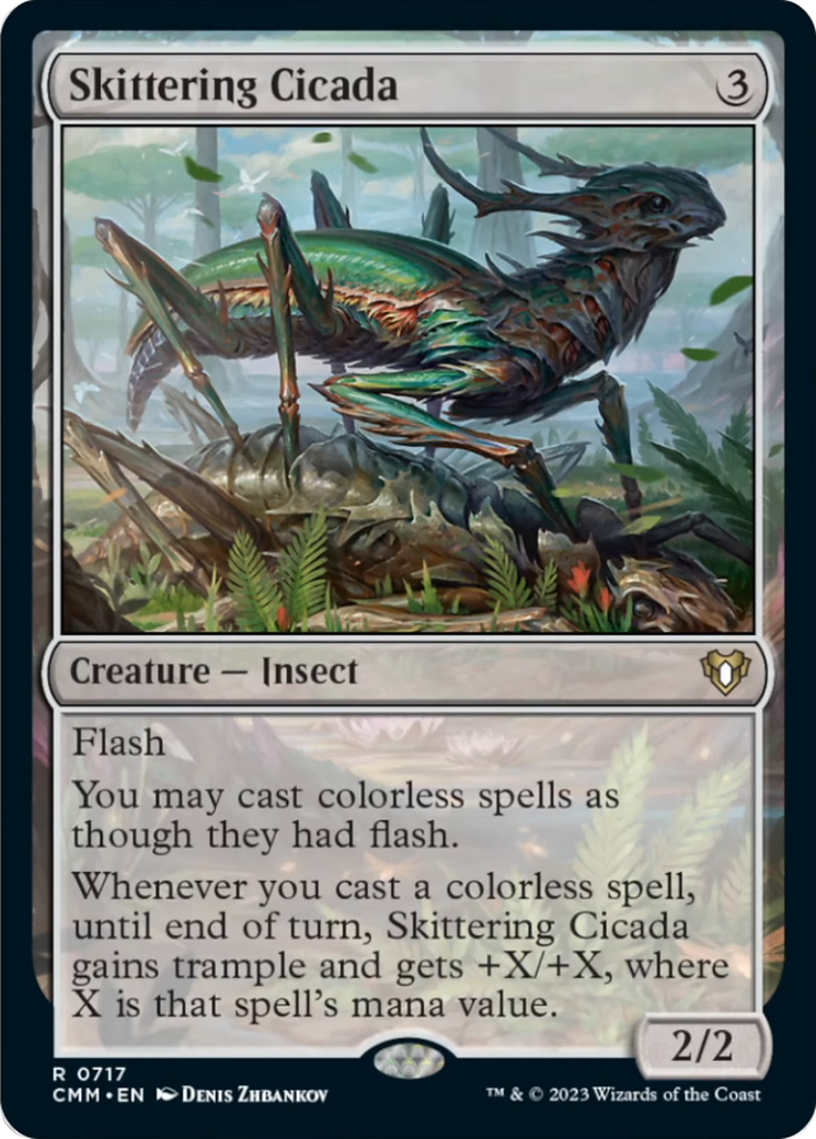 Skittering Cicada [Commander Masters] | Good Games Adelaide SA