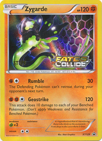 Zygarde (XY129) (Staff) [XY: Black Star Promos] | Good Games Adelaide SA