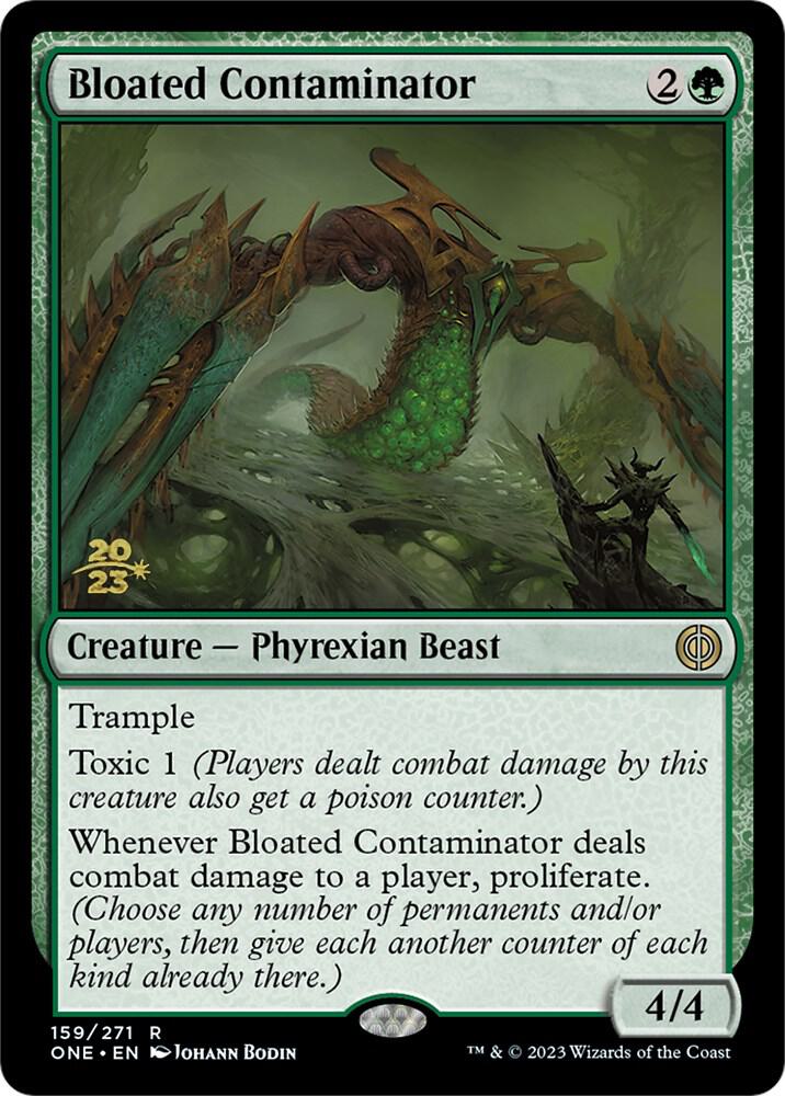 Bloated Contaminator 159 (Prerelease Cards)  - Foil | Good Games Adelaide SA