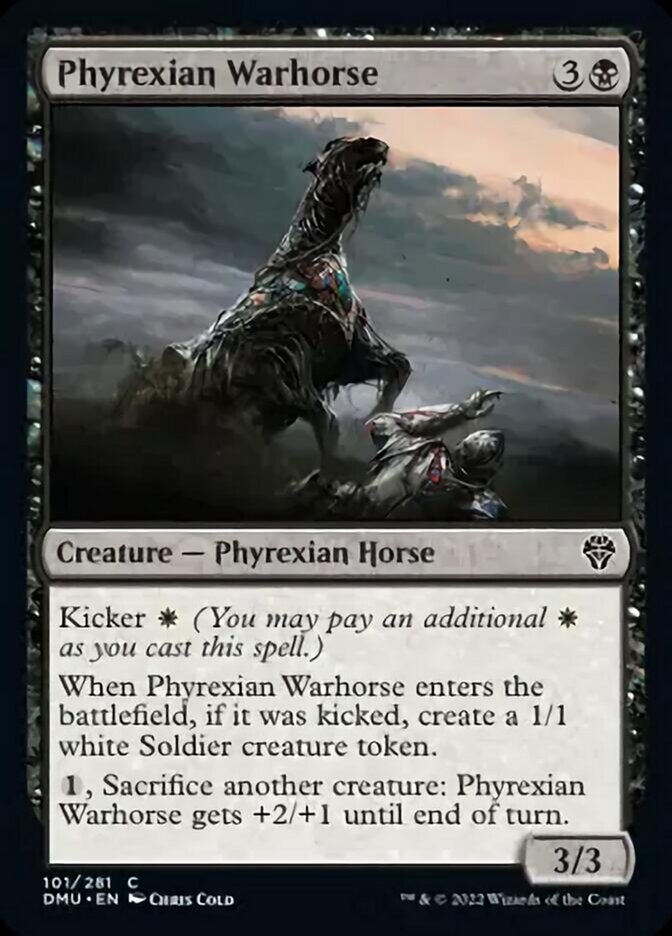 Phyrexian Warhorse [Dominaria United] | Good Games Adelaide SA