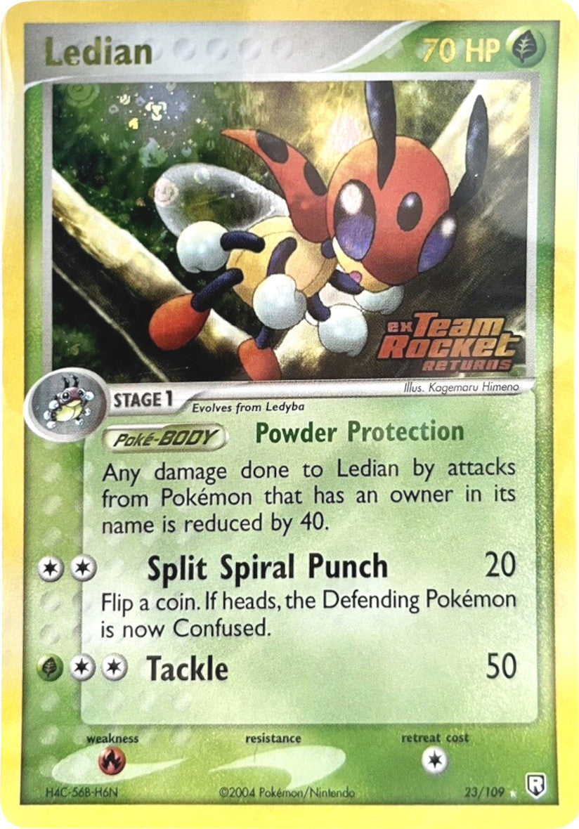 Ledian (23/109) (Stamped) [EX: Team Rocket Returns] | Good Games Adelaide SA