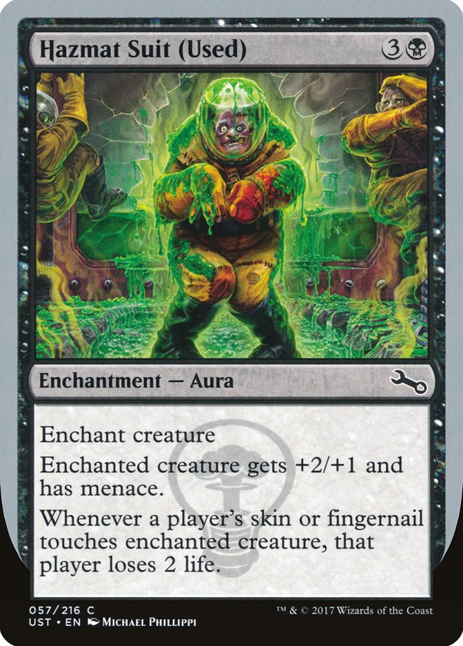 Hazmat Suit (Used) 57 (Unstable)  - Foil | Good Games Adelaide SA