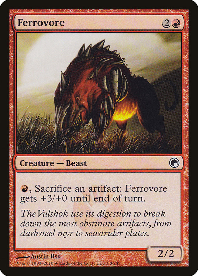 Ferrovore [Scars of Mirrodin] | Good Games Adelaide SA