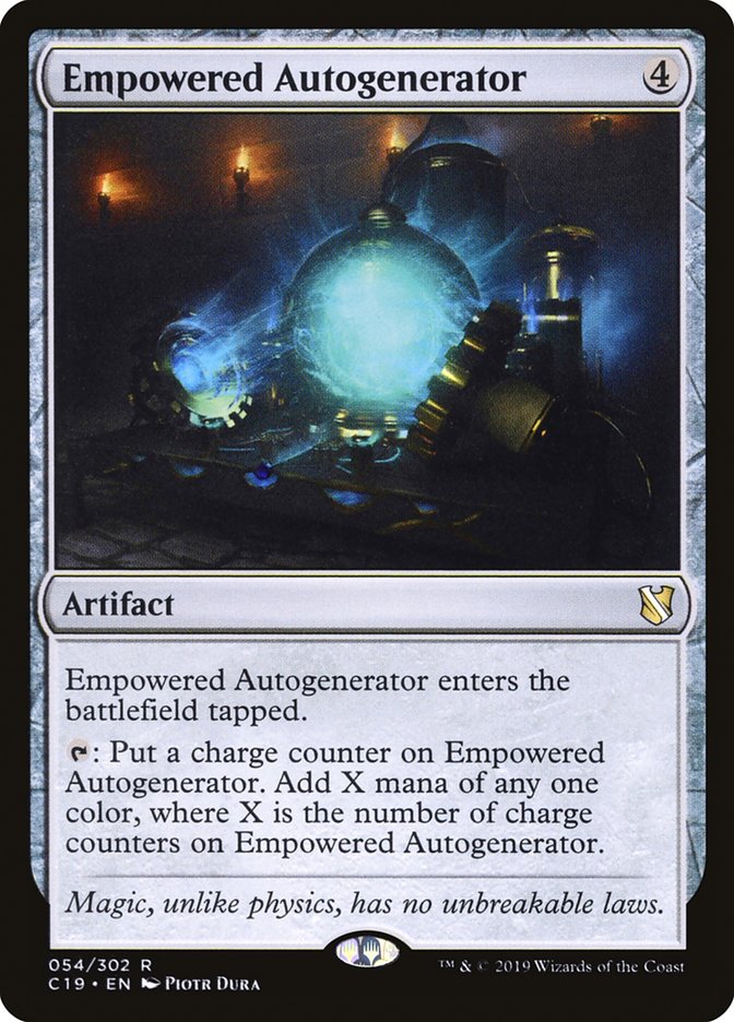 Empowered Autogenerator [Commander 2019] | Good Games Adelaide SA
