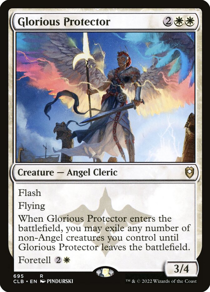 Glorious Protector 695 (Commander Legends: Battle for Baldur's Gate)  | Good Games Adelaide SA