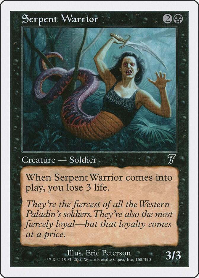 Serpent Warrior 162 (7th Edition)  | Good Games Adelaide SA