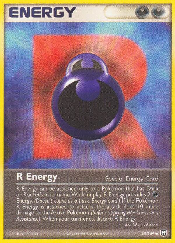 R Energy (95/109) [EX: Team Rocket Returns] | Good Games Adelaide SA